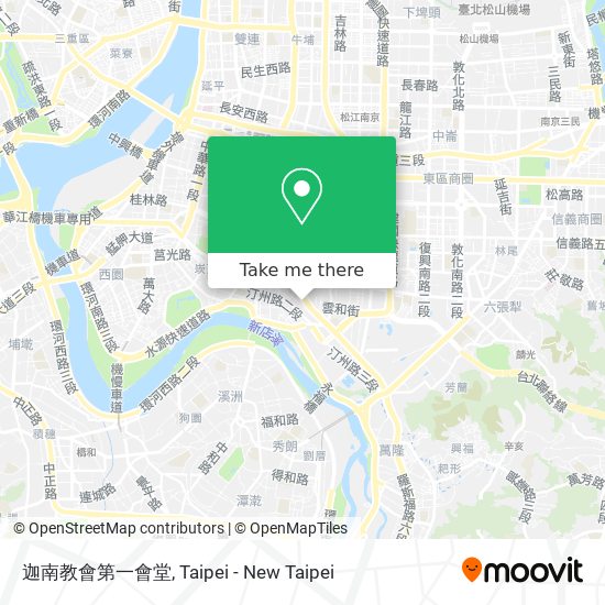 迦南教會第一會堂地圖