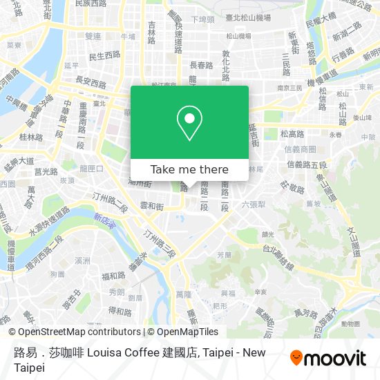 路易．莎咖啡 Louisa Coffee 建國店 map