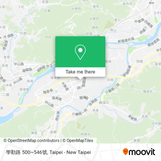 學勤路 500~546號 map