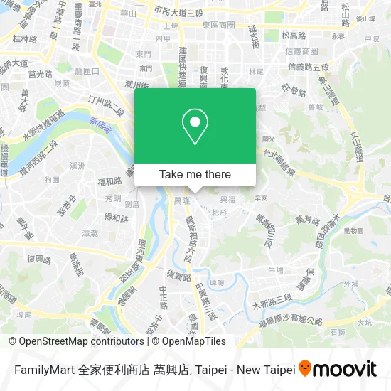 FamilyMart 全家便利商店 萬興店 map