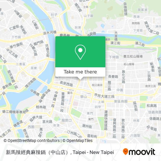 新馬辣經典麻辣鍋（中山店） map