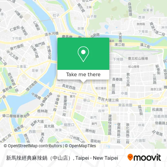 新馬辣經典麻辣鍋（中山店） map