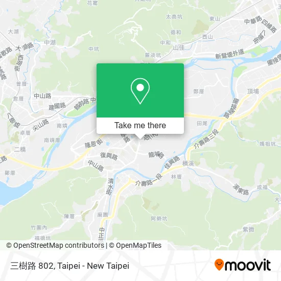 三樹路 802 map