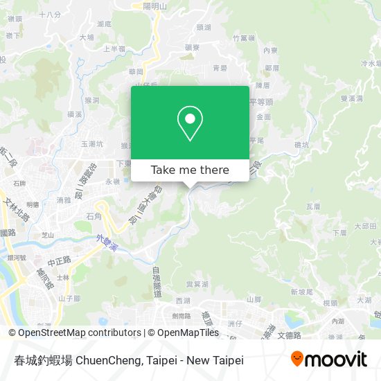 春城釣蝦場 ChuenCheng map