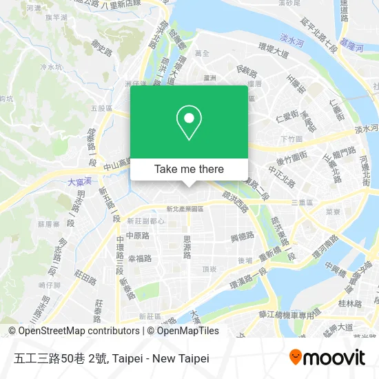五工三路50巷 2號地圖