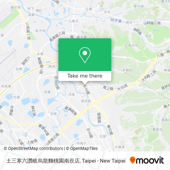 土三寒六讚岐烏龍麵桃園南崁店 map