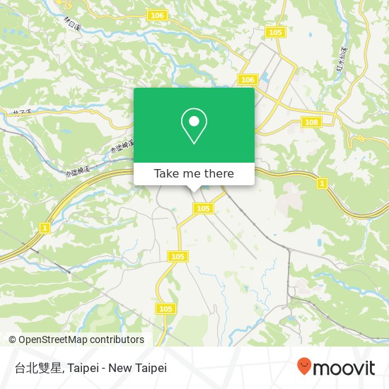 台北雙星 map