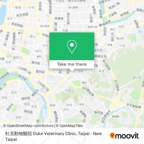 杜克動物醫院 Duke Veterinary Clinic map