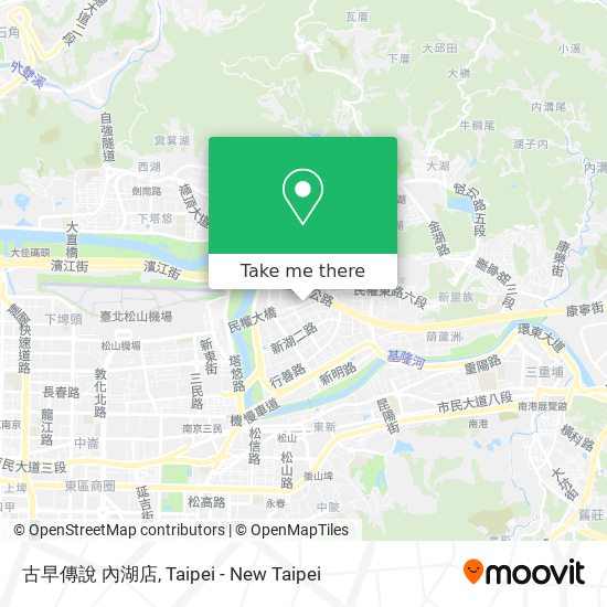 古早傳說 內湖店 map