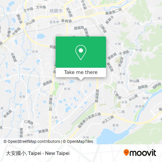 大安國小地圖