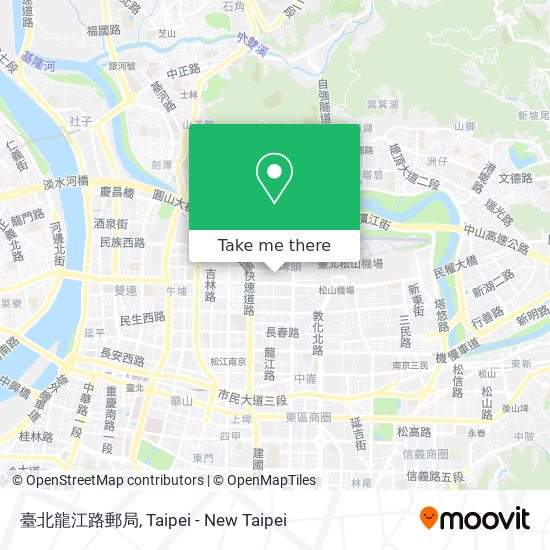 臺北龍江路郵局 map