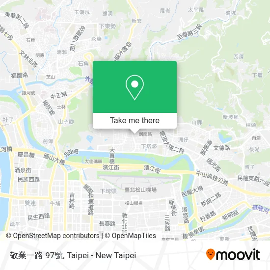 敬業一路 97號地圖