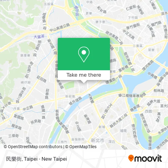民樂街 map