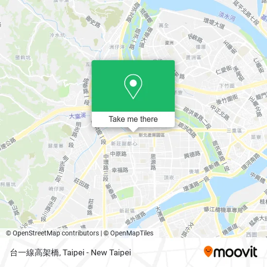 台一線高架橋地圖