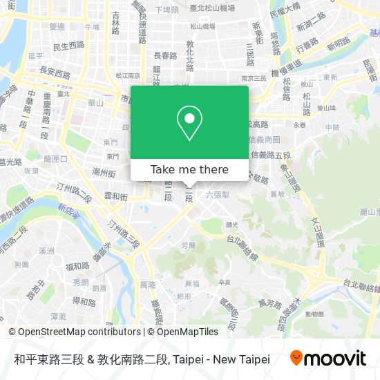 和平東路三段 & 敦化南路二段地圖