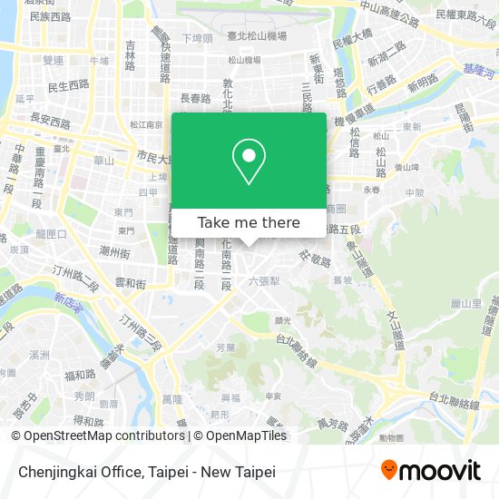 Chenjingkai Office map