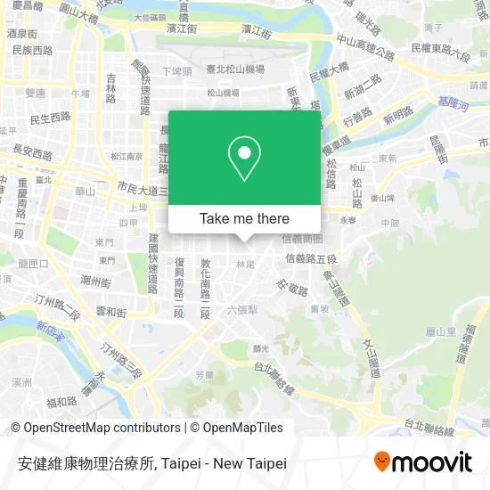 安健維康物理治療所 map
