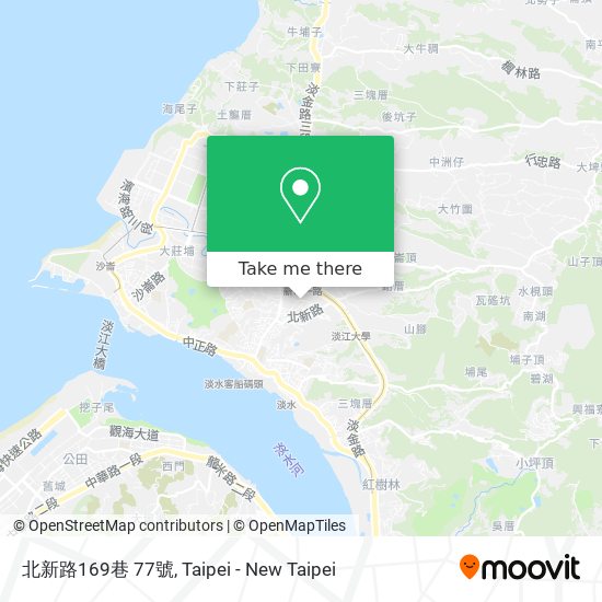 北新路169巷 77號地圖
