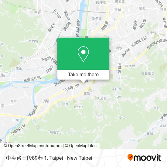 中央路三段89巷 1地圖
