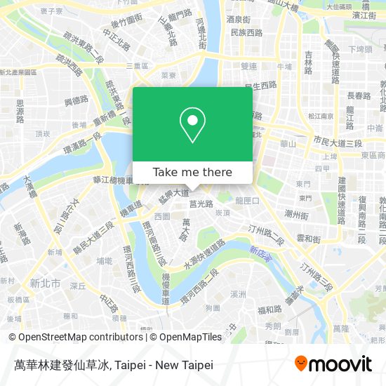 萬華林建發仙草冰 map
