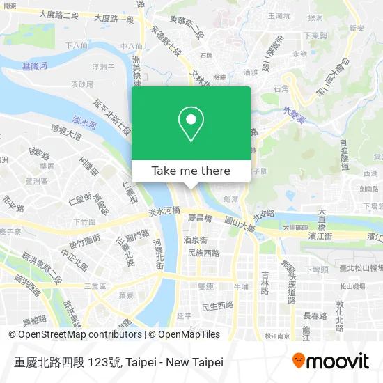重慶北路四段 123號 map