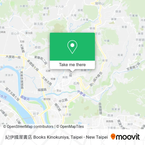 紀伊國屋書店 Books Kinokuniya map