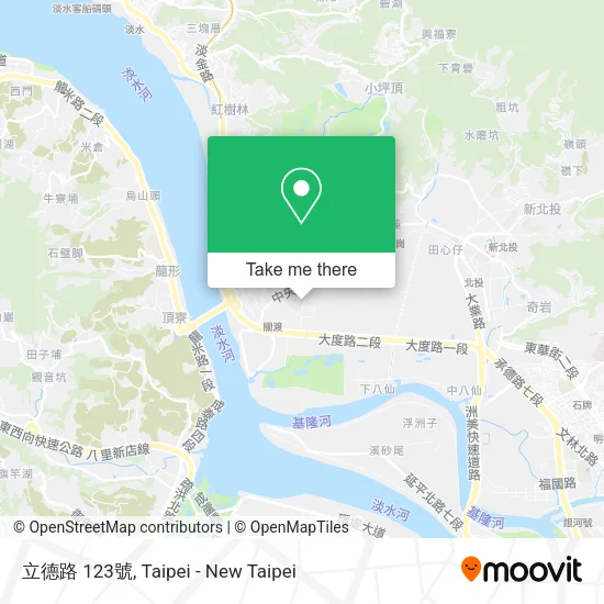 立德路 123號 map