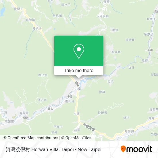 河灣渡假村 Herwan Villa map