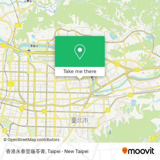 香港永春堂龜苓膏 map