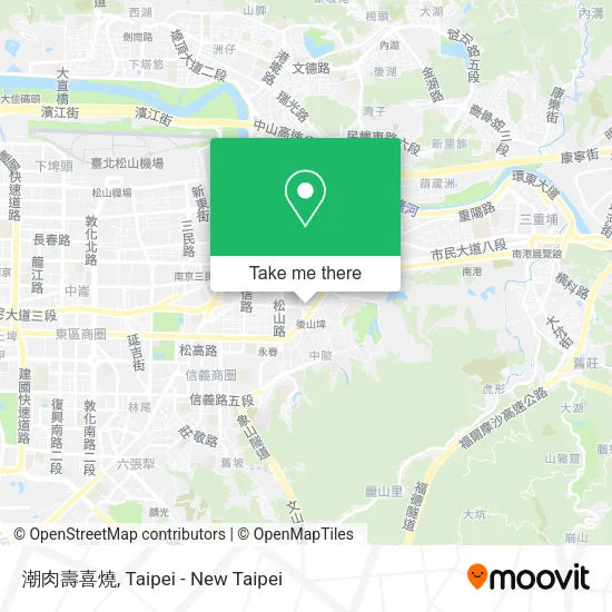 潮肉壽喜燒 map