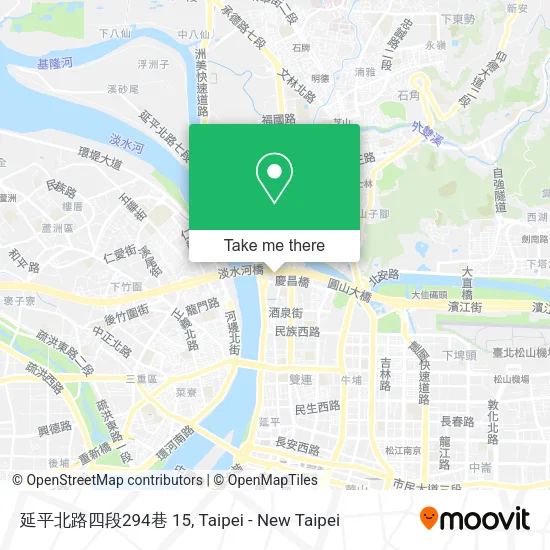 延平北路四段294巷 15地圖
