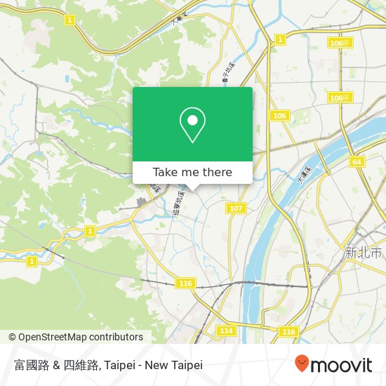 富國路 & 四維路 map