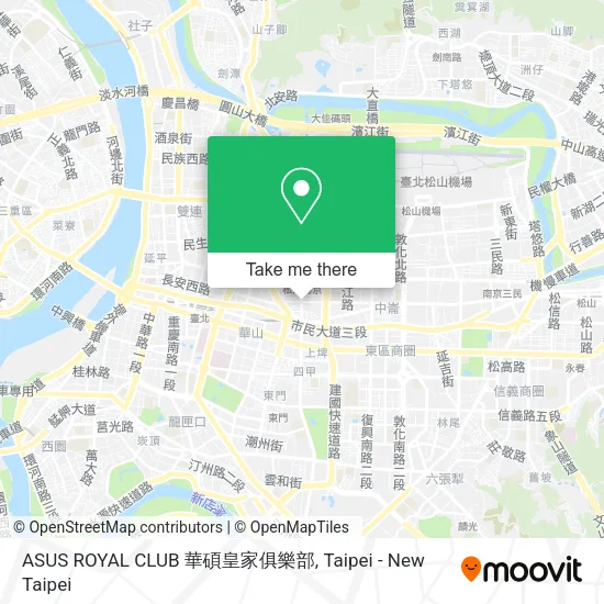 ASUS ROYAL CLUB 華碩皇家俱樂部地圖
