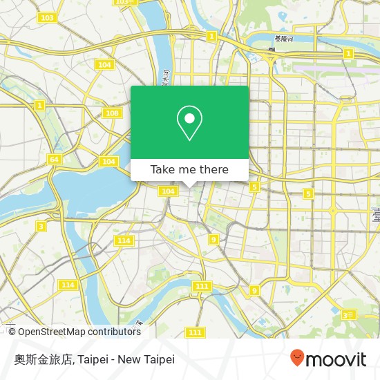 奧斯金旅店 map