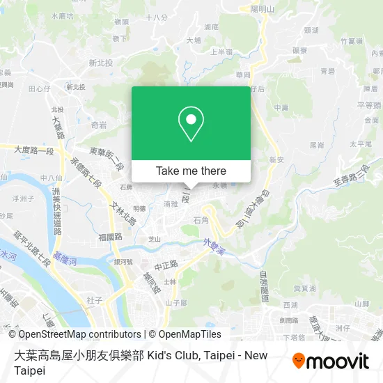 大葉高島屋小朋友俱樂部 Kid's Club地圖