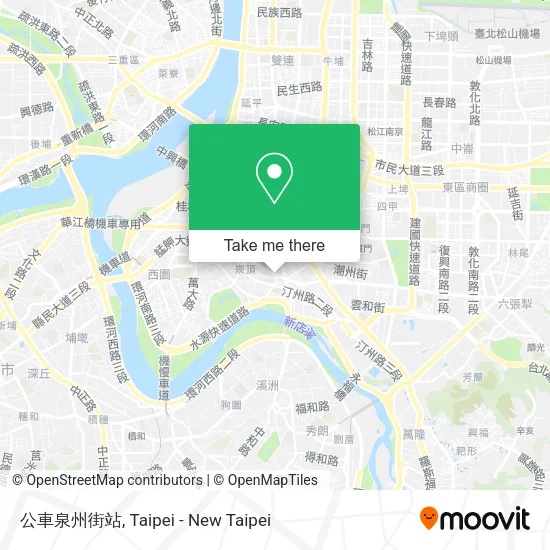 公車泉州街站 map