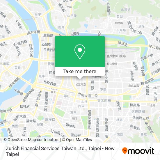 Zurich Financial Services Taiwan Ltd.地圖