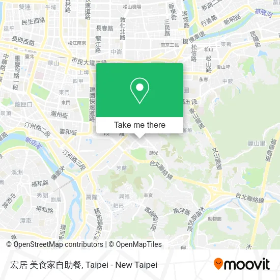 宏居 美食家自助餐 map