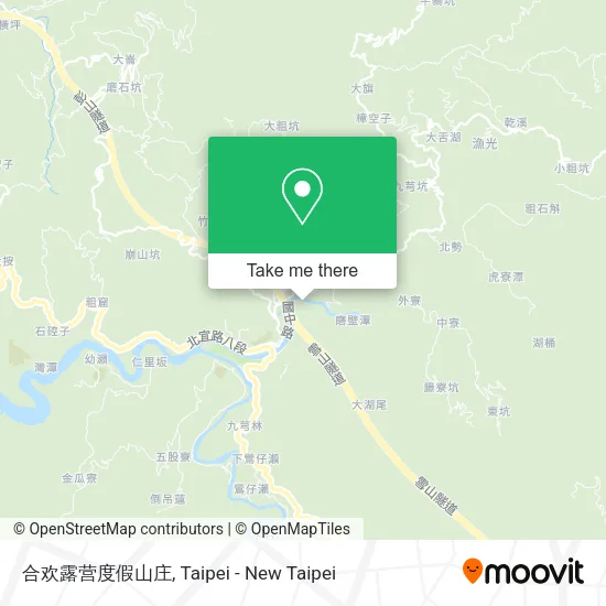 合欢露营度假山庄 map