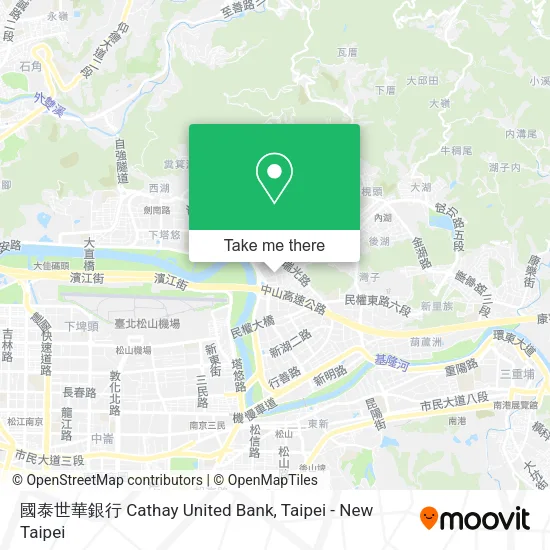 國泰世華銀行 Cathay United Bank地圖