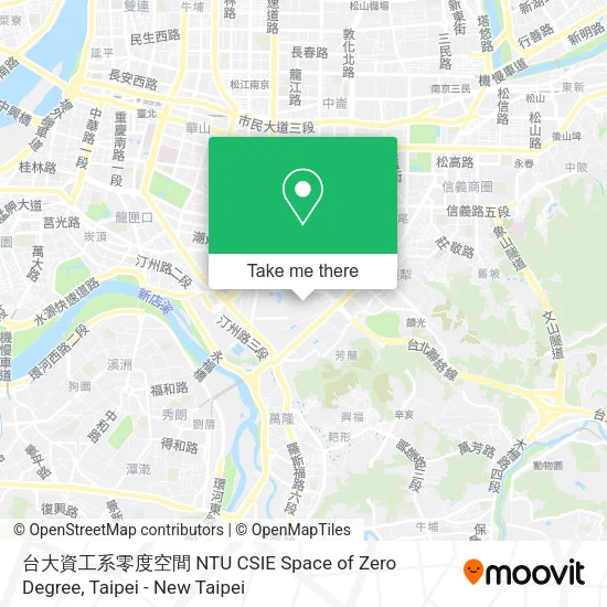 台大資工系零度空間 NTU CSIE Space of Zero Degree地圖
