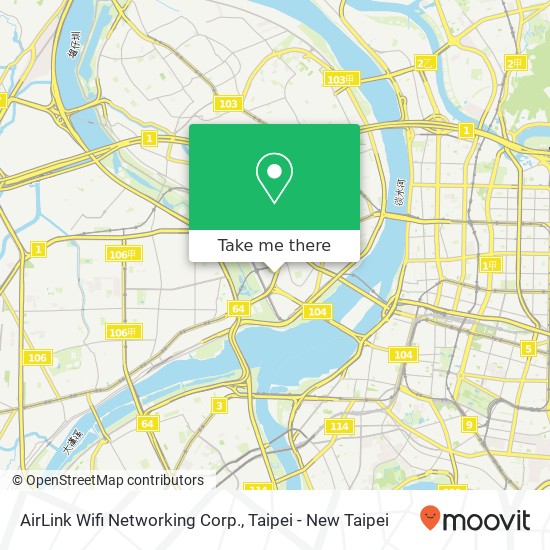 AirLink Wifi Networking Corp. map