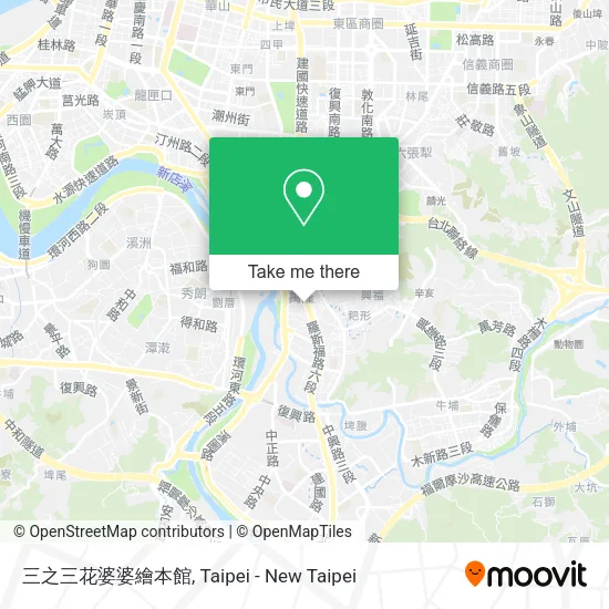 三之三花婆婆繪本館地圖