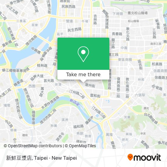 新鮮豆漿店地圖