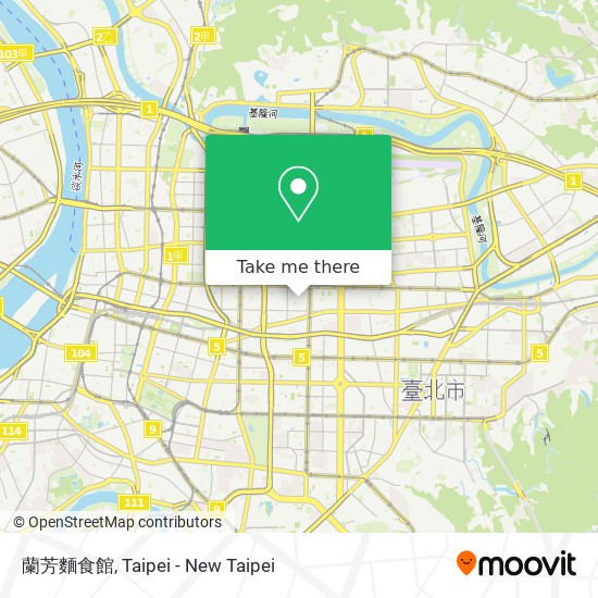 蘭芳麵食館 map