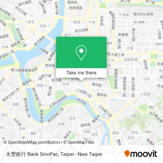 永豐銀行 Bank SinoPac map