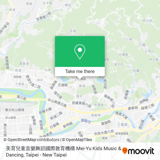 美育兒童音樂舞蹈國際敦育機構 Mei-Yu Kids Music & Dancing map