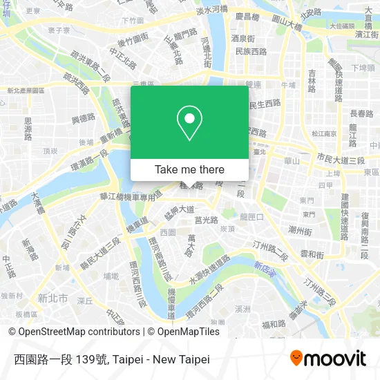 西園路一段 139號 map