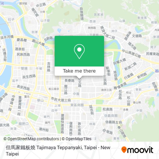 但馬家鐵板燒 Tajimaya Teppanyaki map