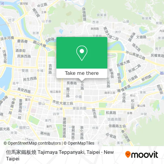 但馬家鐵板燒 Tajimaya Teppanyaki map